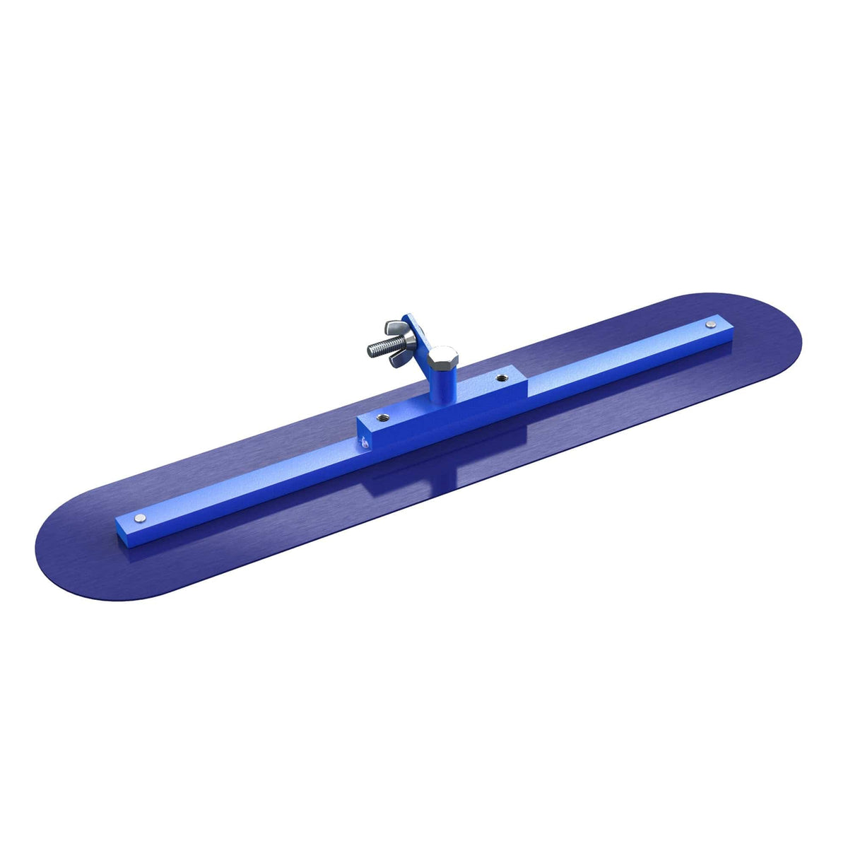 Bon Tool Round End Blue Steel Fresno with Swivel All-Angle Bracket - RHINOBUILD Bricklaying Tools