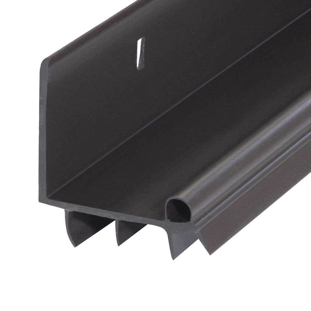 36 in. Vinyl L-Shape Screw-on Under Door Seal