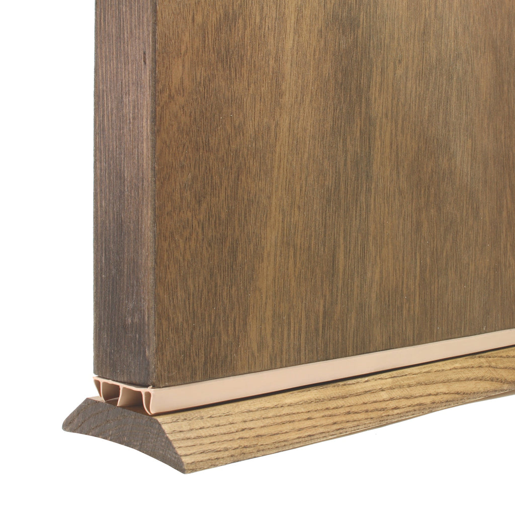 36 in. Beige Vinyl Concealed Kerf/Channel Fit Under Door Seal