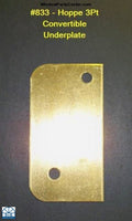 833 - Hoppe Multi Point 3Pt Convertible Under plate