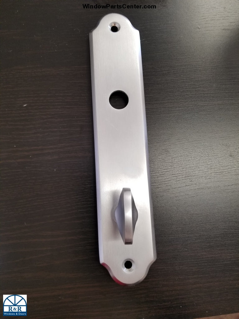 840-020- Amesbury Truth GU Dummy Plate- Swinging Patio Door Hurd