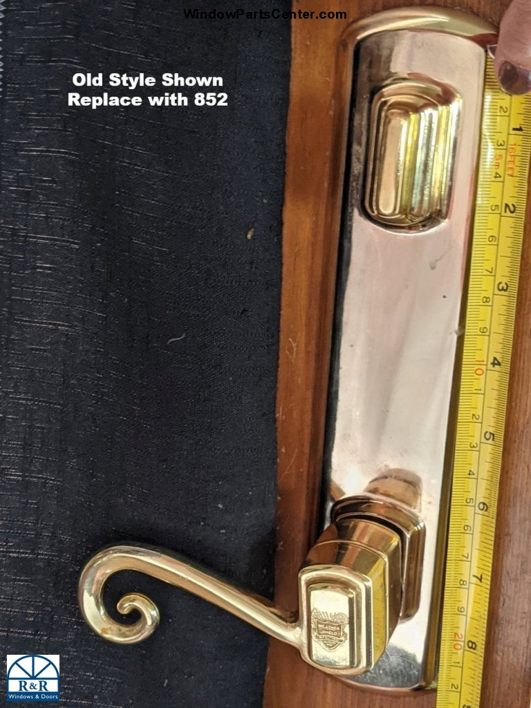 1200 Series Handle Set 6 inch Center to Center Bore (Weather Shield Stamped Handle)