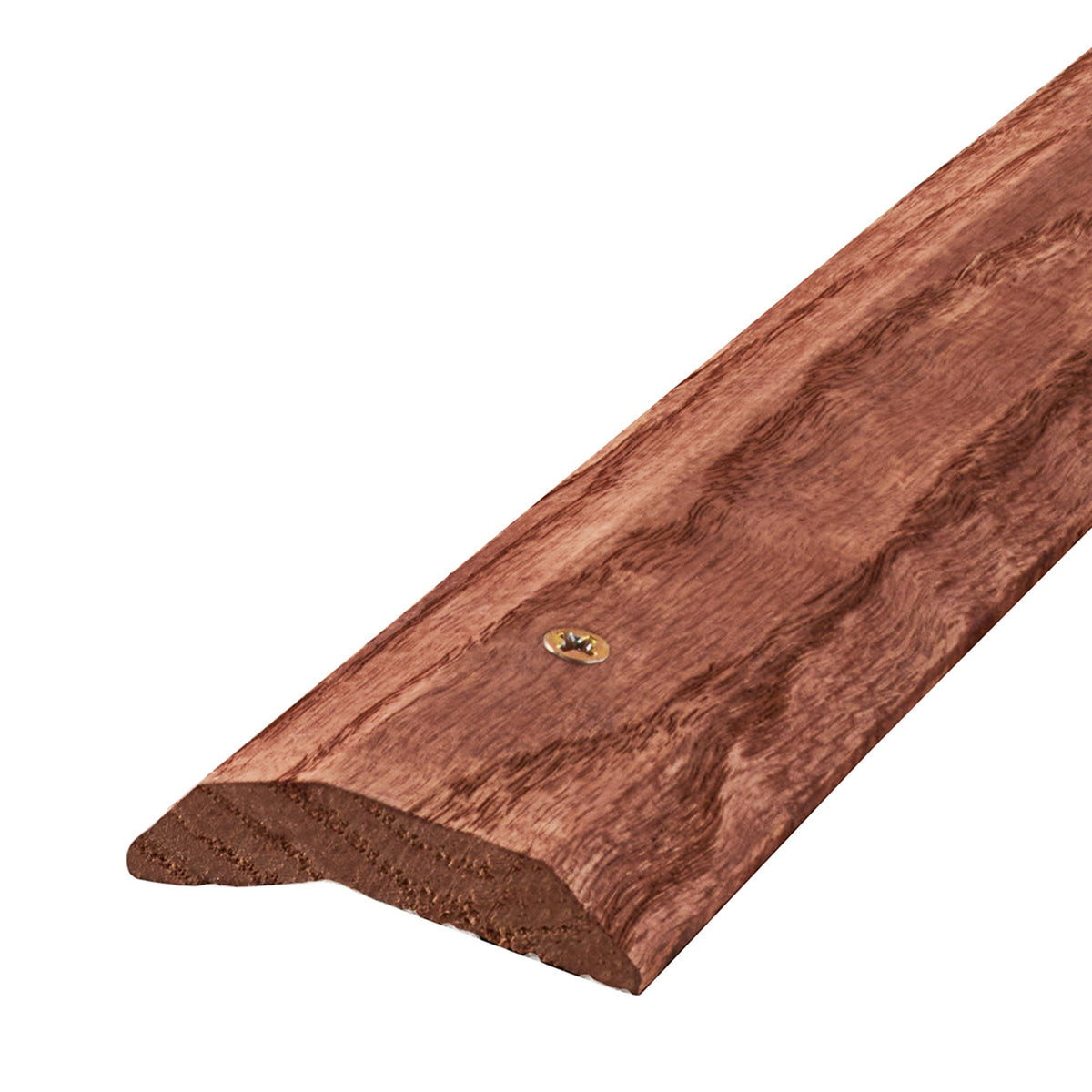 2 In. Light Stain Hardwood Carpet Trim w/ Screws