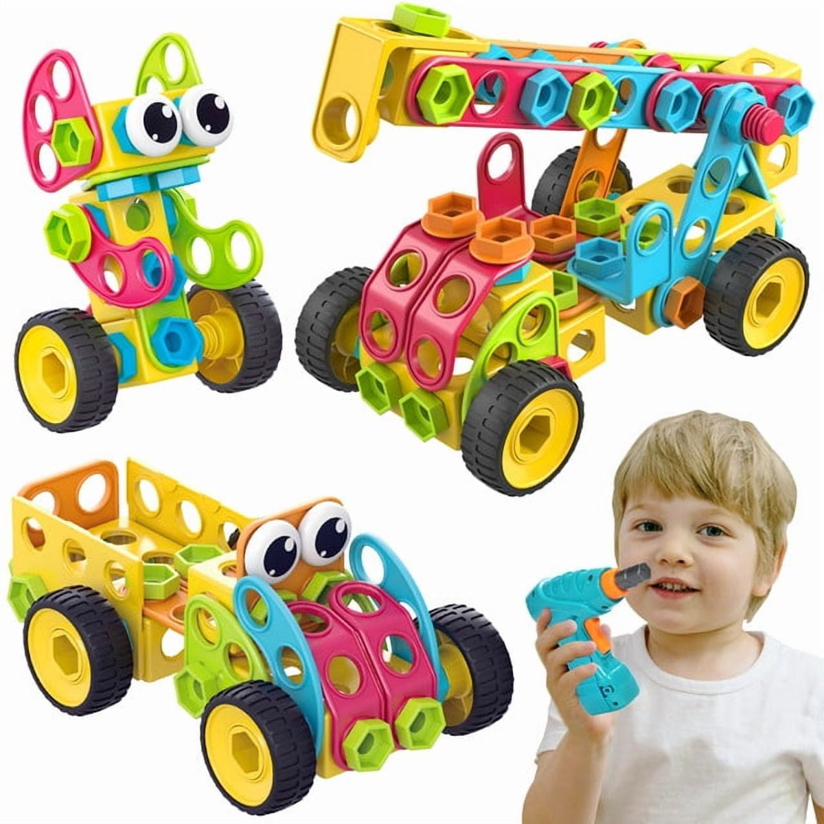 Contixo St3 Toy Building Set, 223 Pieces, Ages 2-4 ContixoBullseye Deals