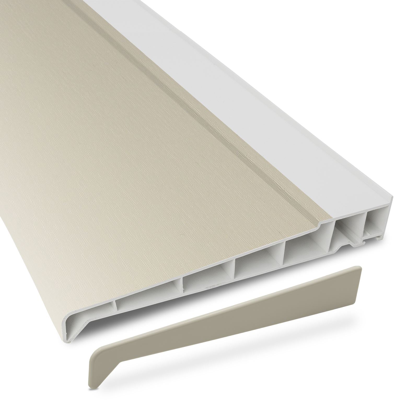 Example of 225mm Profile 22 Window Sill (with End Caps)