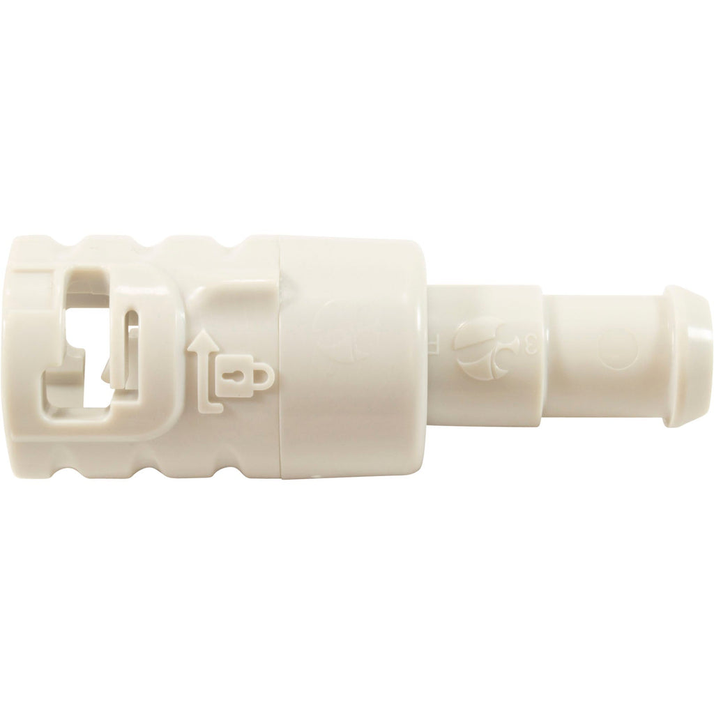 Connecter, Feed Hose Assy, White, Zodiac/Polaris R0838101