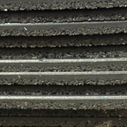 Commercial Premium Rubber Gym Flooring -  Black/Blue Flecks 1m x 1m x 15mm