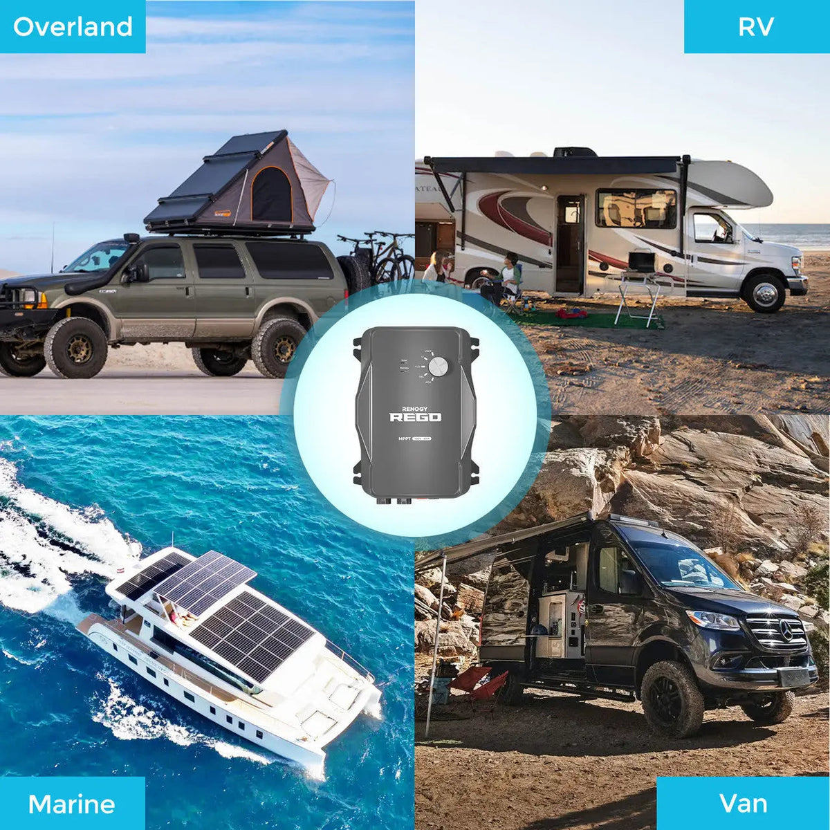 Refurbished REGO 12V 60A MPPT Solar Charge Controller