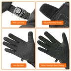 Dr.Prepare Heated Gloves with Dual 7.4V 3000mAh Batteries