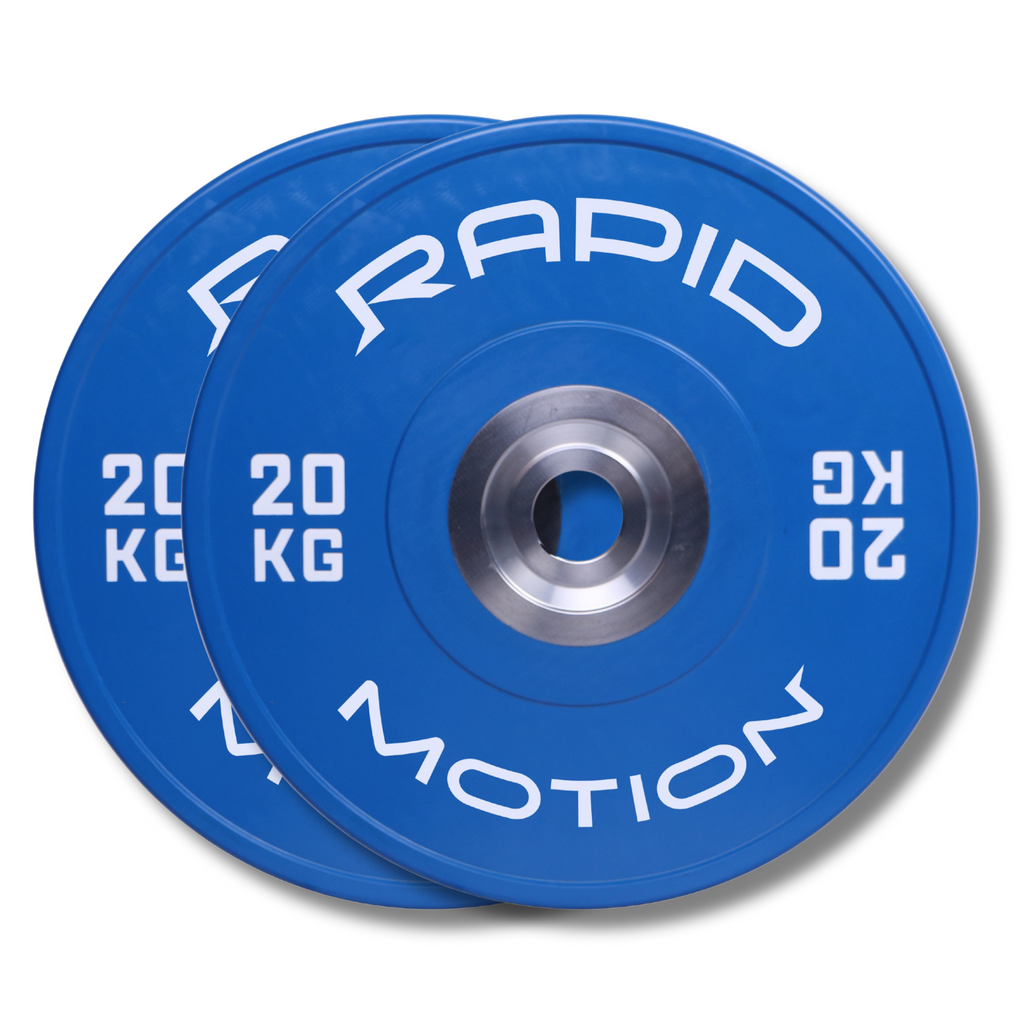 Rapid Motion Olympic Colour Bumper Plates Package 70/100/150kg set