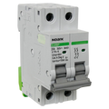 Noark 20 Amp DC EX9BP-N Miniature Circuit Breaker MCB 2 Pole K Curve 6kA