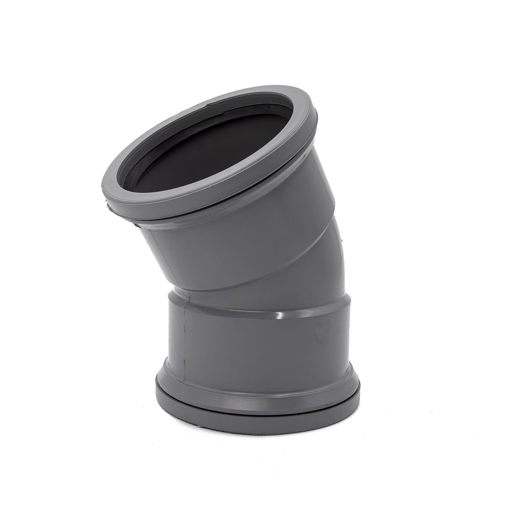 Example of 110mm Soil 30° Bend (Double Socket)
