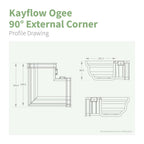 Kayflow Ogee 120mm Gutter Parts