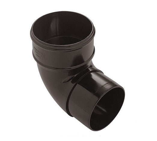 Gutter and Downpipe - Black Round from Marshall-Tufflex - Virtual Plastics Ltd.