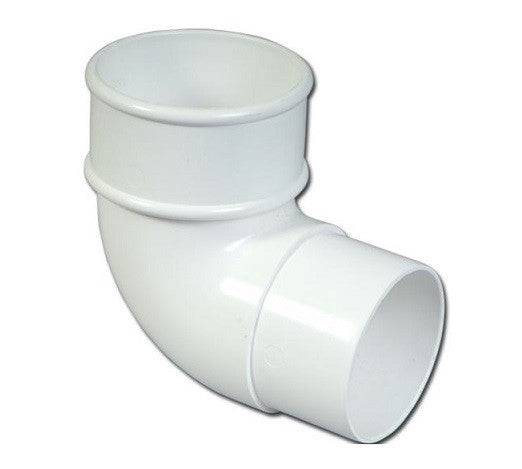 Gutter and Downpipe - White Round from Marshall-Tufflex - Virtual Plastics Ltd.