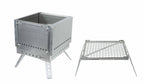 Secondary Combustion Portable Grill Firepit - With Grill & Bag