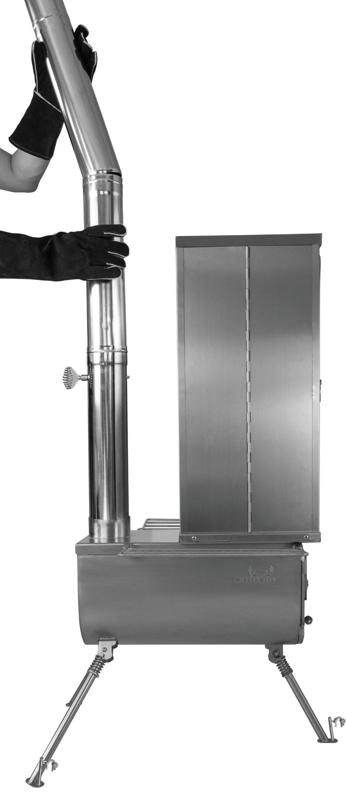 Winnerwell Fastfold Smoker - Large - 304 Stainless steel