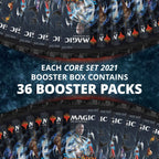 Magic: The Gathering Core Set 2021 (M21) Draft Booster Box | 36 Booster Packs (540 Cards) | Latest Set