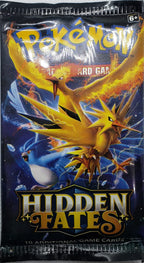 Hidden Fates - Pokemon Single Booster Pack (10 Cards)