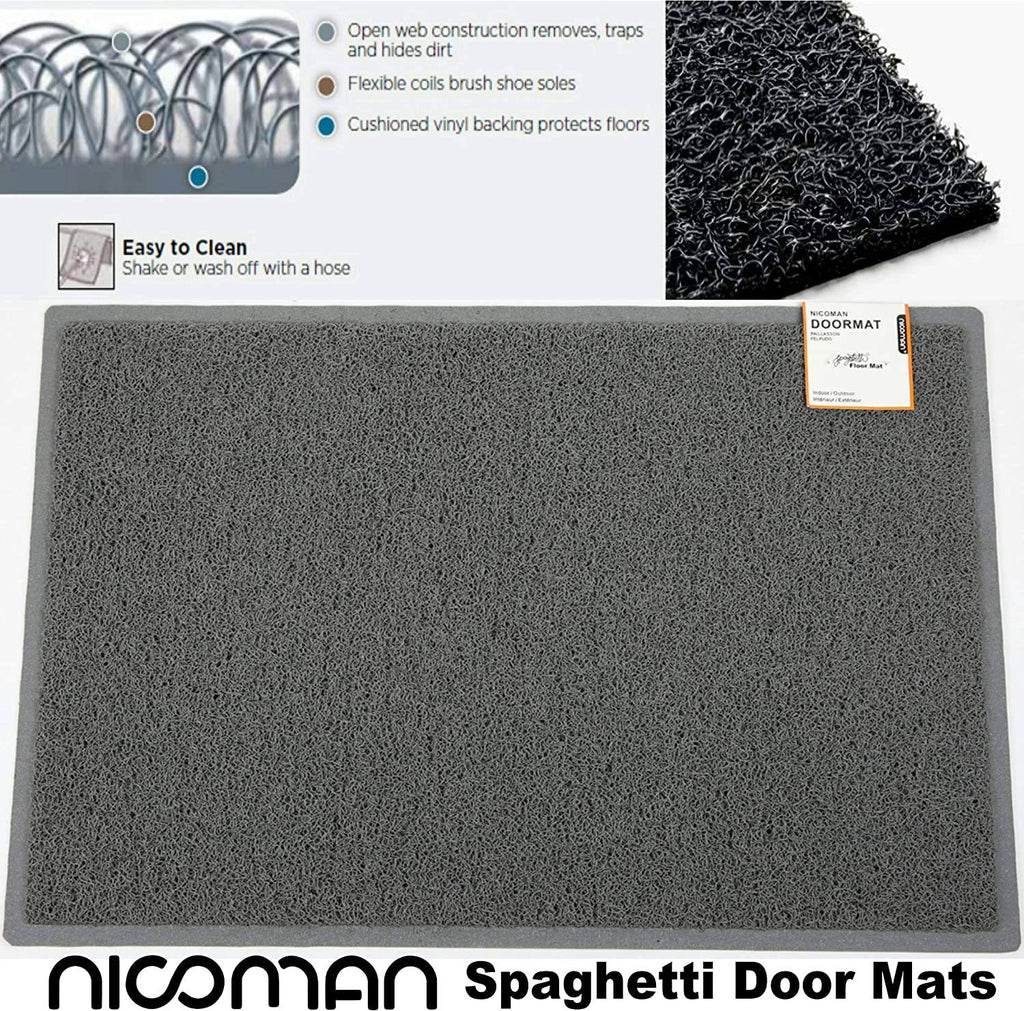 Indoor Dirt-Trapper Easy-Clean Door Mat - Fan Pattern