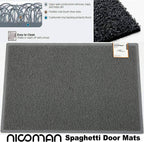 Indoor Dirt-Trapper Easy-Clean Door Mat - Fan Pattern