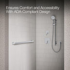 Open Box - Kohler K-23297-CP - Bathroom Safety Equipment Bathroom Hardware and Accessories