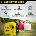 Champion 92001i-DF 2200 Watt (2.2kW) "Mighty Atom" Dual Fuel Inverter Generator