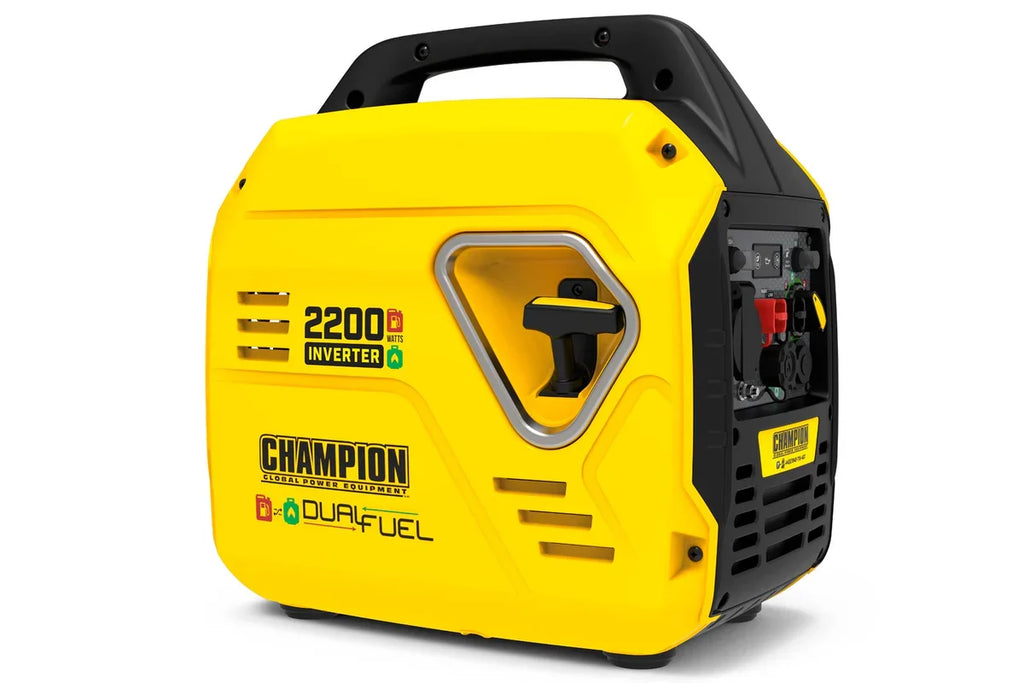 Champion 92001i-DF 2200 Watt (2.2kW) "Mighty Atom" Dual Fuel Inverter Generator