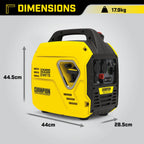 Champion 2200 Watt "Mighty Atom" Petrol Inverter Generator