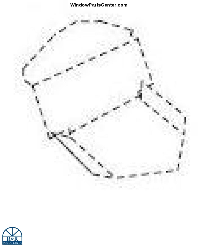 926-B Snap-In Tape Glaze Grille Clip  2 Per Pack