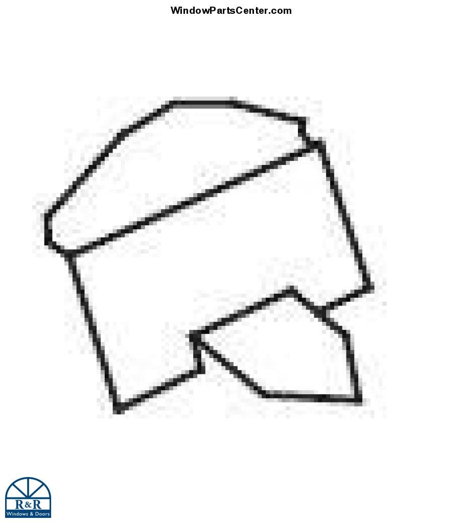 938 - Wet Snap-In Putty Glaze Grille Clip 2 Per Pack