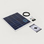 Solar Technology 80W Rigid Solar Panel Kit & 10Ah Charge Controller