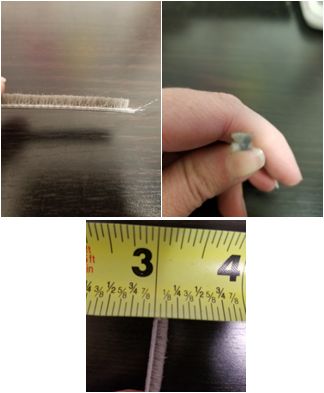 952 Pile Weather Strip