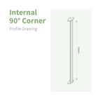 Concord Fascia 90° Internal Corner