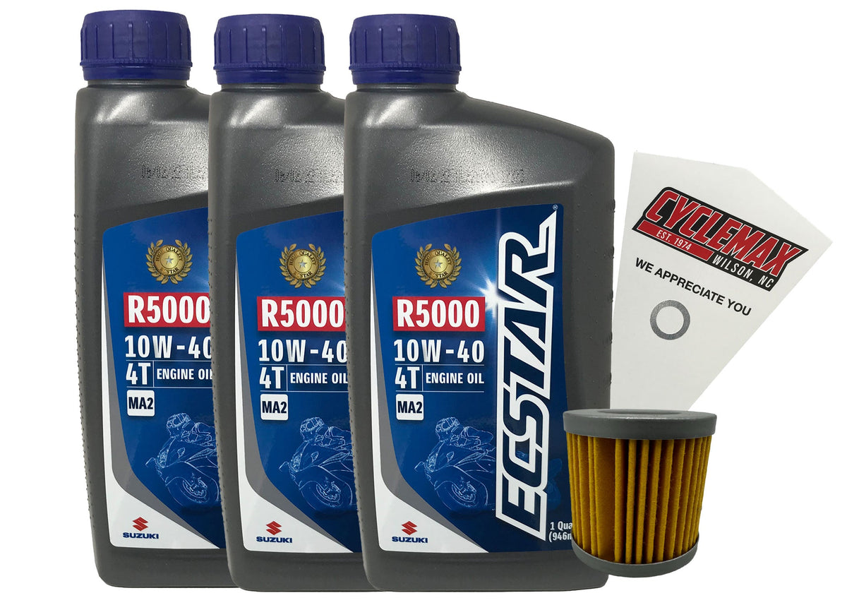 Suzuki Ecstar Standard Oil Change Kit for 2004-2009 LT-Z400 QUADSPORT