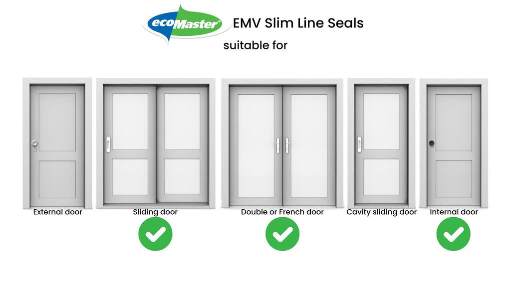EMV Slim Line Seal | Aluminium Sliding Door