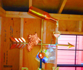 WINE BOTTLE WEATHERVANE
