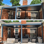 Villa Pergola - Motorized Louver w/ Edge Lighting