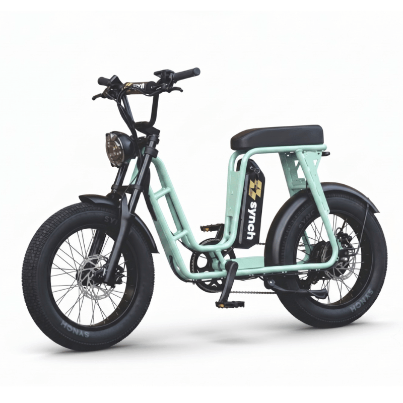 Synch Super Monkey Pro Step Through Fat Tyre Electric Bike 250W