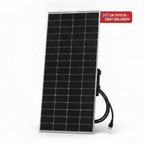 250W bi-facial monocrystalline solar panel with 60cm cable