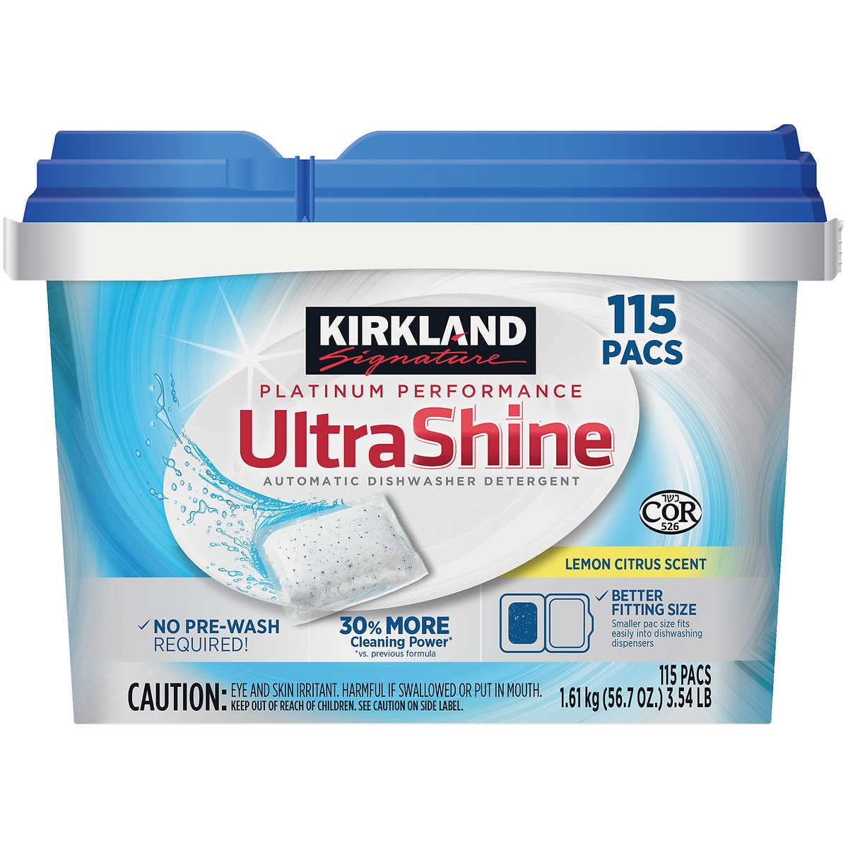 Kirkland Dishwasher Ultrashine Detergent 115 Pieces Kirkland SignatureBullseye Deals