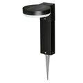 4lite Antheia Solar IP54 Die-Cast Aluminium LED Outdoor Step Light with Built in PIR Motion Sensor - Maplin