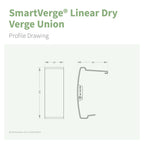 SmartVerge Linear Dry Verge Union