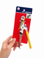 3PK Manual Can Opener Stainless Steel Kitchen Tin Opener Random Colours