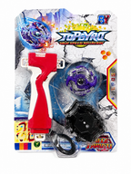 2PK Kids Spinning Top Battle Toy Set with Launcher High Speed Gyro Random Colour