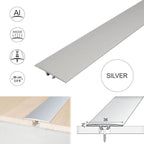 A68 36mm Anodised Aluminium Flat Door Threshold Strip - Cayrus World of Finishing