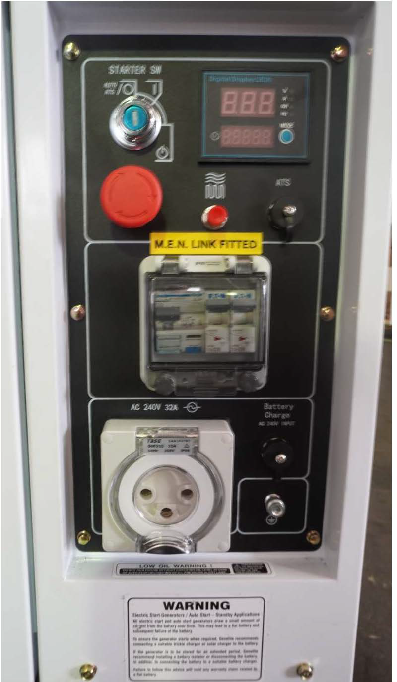 Generator | Hyundai | 8kVA c/w 2 Wire Remote Start 25lt LRT