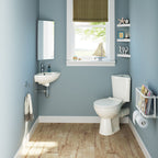 Storvue Wall Mounted Corner Mirror Cabinet