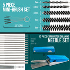 Cleaning Kit with Cleaning Pot & Solution - Airbrush Cleaner Tools for All Air brush Models