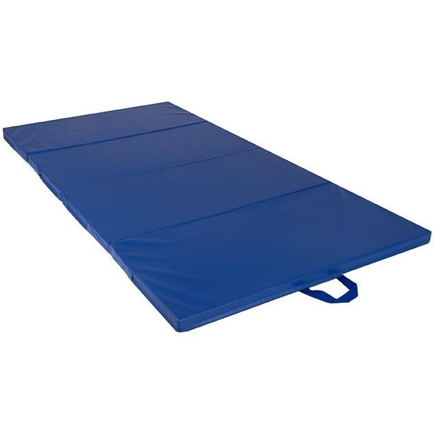 Cannons Foldable Gymnastics Mat with carry handles 8ft x 4ft x 50mm